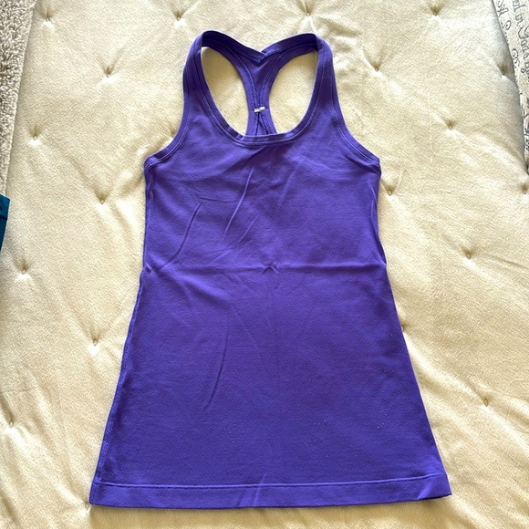 Lululemon Swiftly race back tank in grape 🍇 - Picture 1 of 3